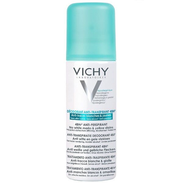 Vichy дезодорант-спрей 48 часов против белых и желтых пятен 125 мл