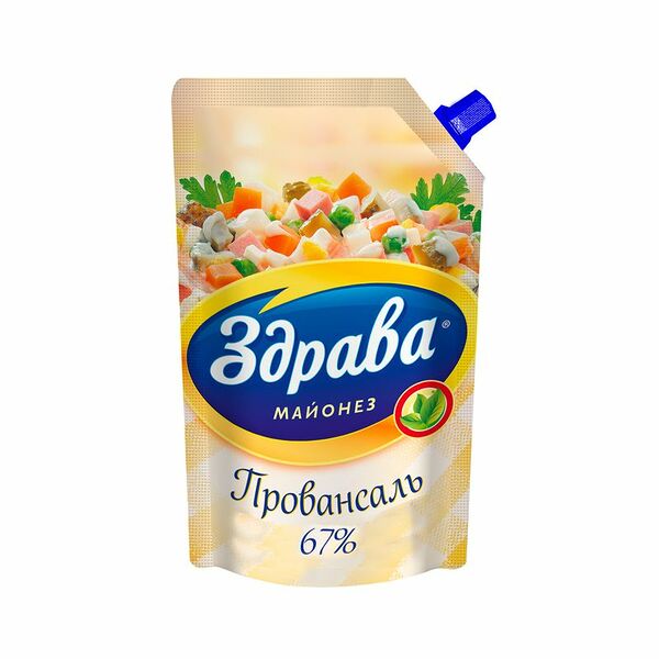 Майонез Здрава провансаль 67%