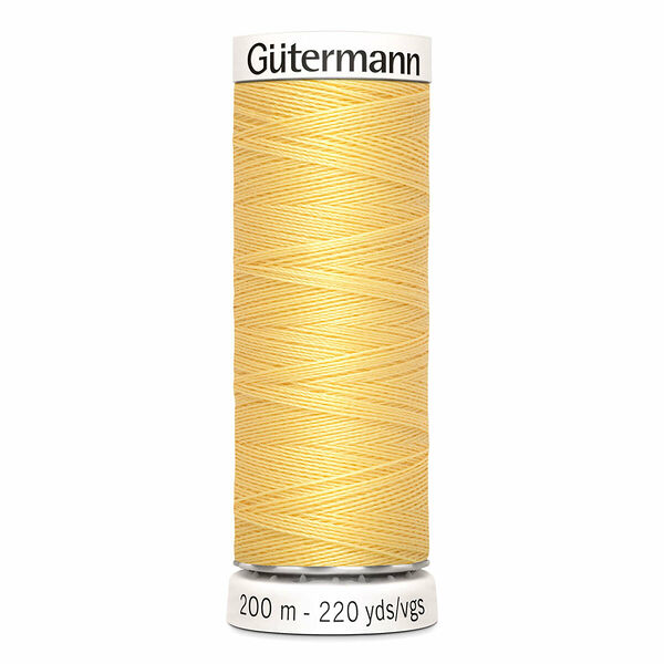 748277 Нить Sew-all для всех материалов, 200м, 100% п/э Gutermann(007 светло-желтый)