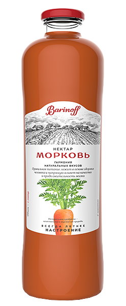 Нектар Barinoff Морковь с мякотью