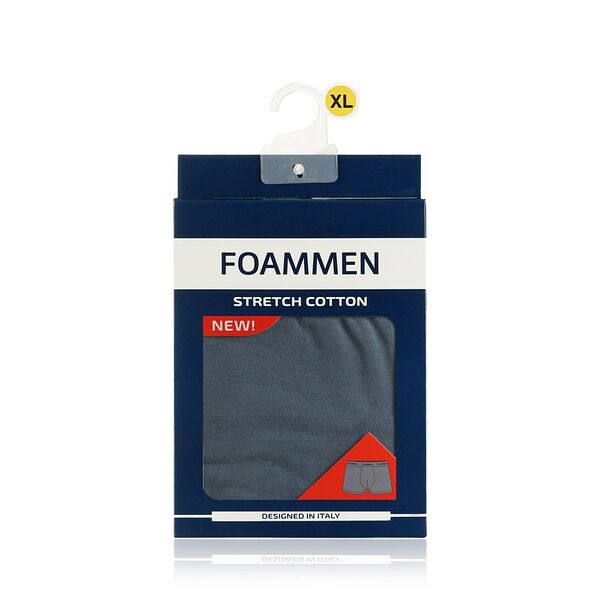 Мужские трусы - боксеры Foammen Fo210007-3 Голубой XL
