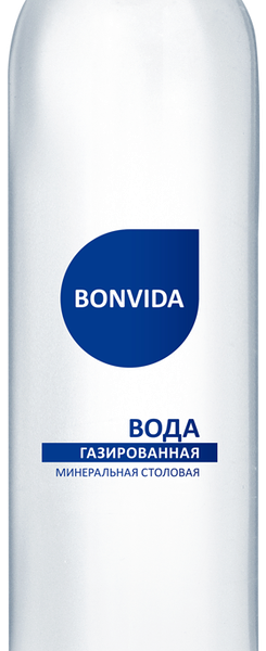 Вода питьевая BONVIDA газированная, 1.5л