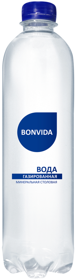 

Вода питьевая Bonvida газированная, 1.5 л