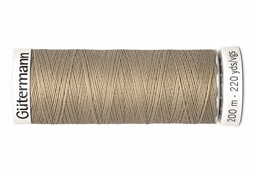 748277 Нить Sew-all для всех материалов, 200м, 100% п/э Gutermann(464 песочный)