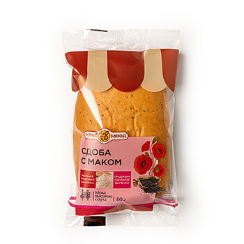Сдоба ХЛЕБОЗАВОД №28 с маком