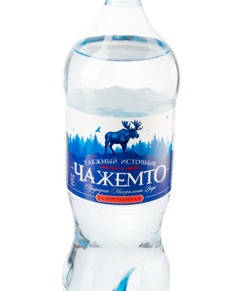 Вода минеральная ЧАЖЕМТО газированная, 1.5л