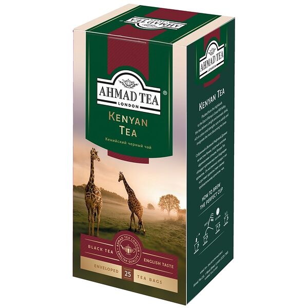 Чай черный Ahmad Tea Кения в пакетиках
