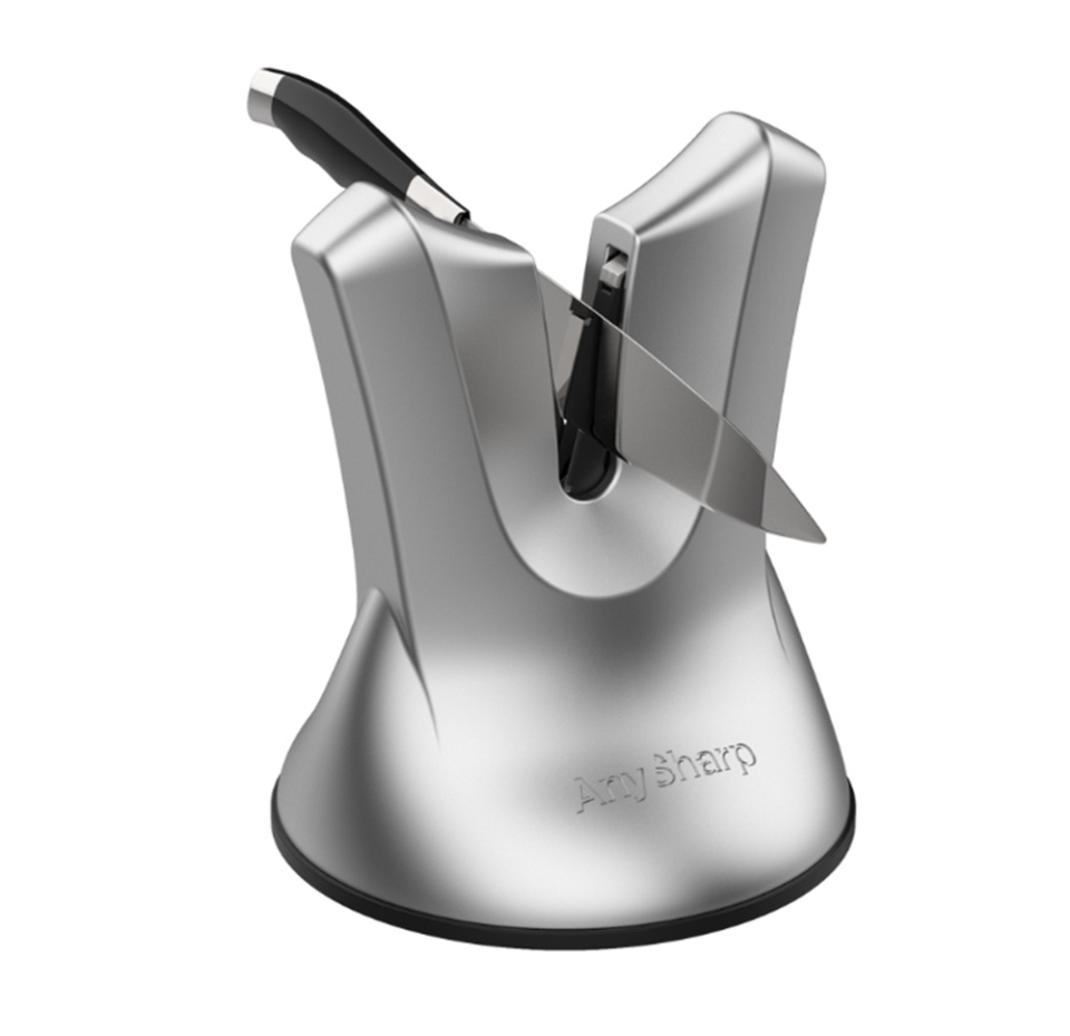 

Точилка для ножей AnySharp X-Blade Professional металлический корпус, серебристый