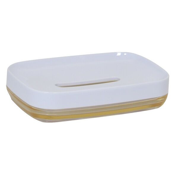 Мыльница Gromell Ghizo, белый, полистирол