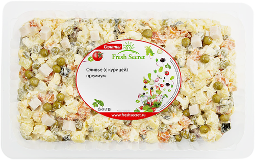 

Салат FRESH SECRET Оливье с курицей, весовой