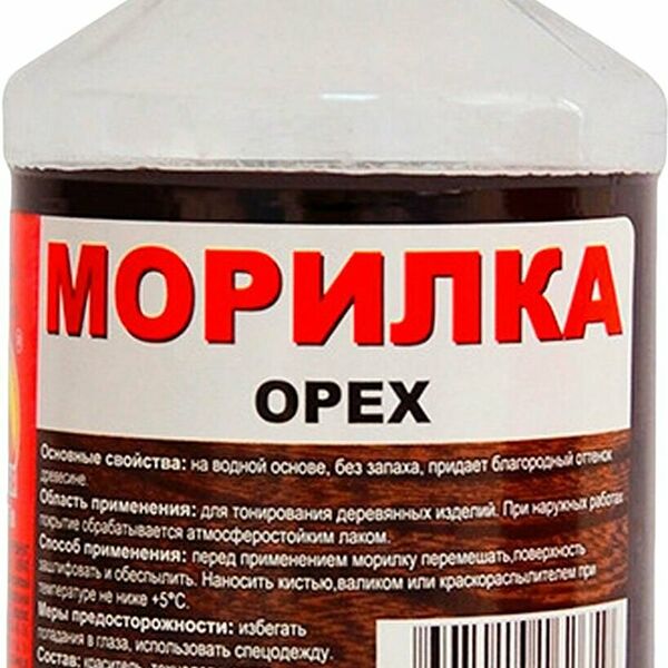 Морилка глубокого проникновения ВЕРШИНА глянцевая 0,5 л орех