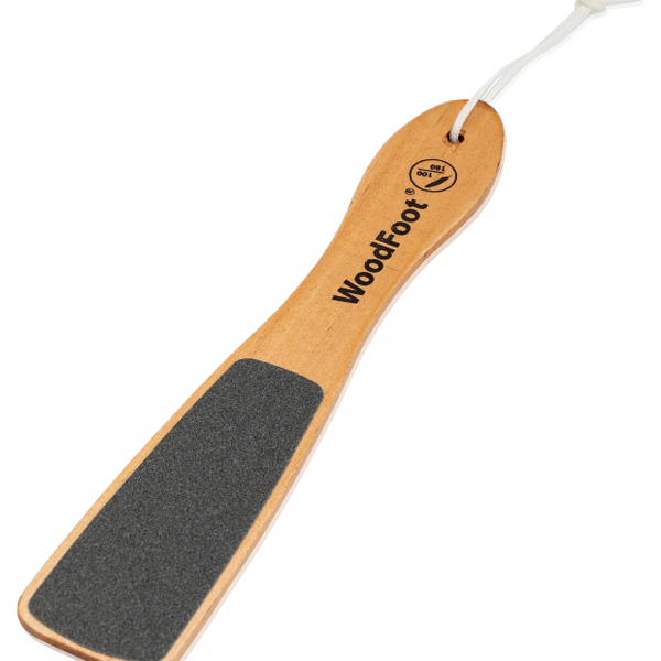 Терка для ног в лаке из бука WoodFoot, 1 шт
