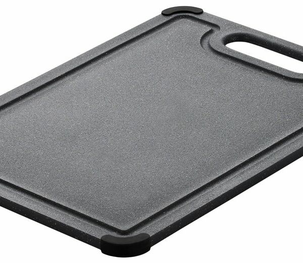Разделочная доска GIPFEL Marmo 50423, 40.5х28.5 см, 1 шт., черный