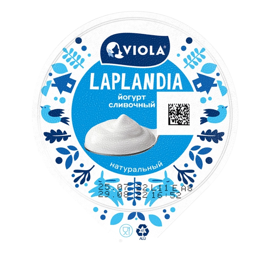 

Йогурт Viola Laplandia сливочный Натуральный 8.5%, 260 г