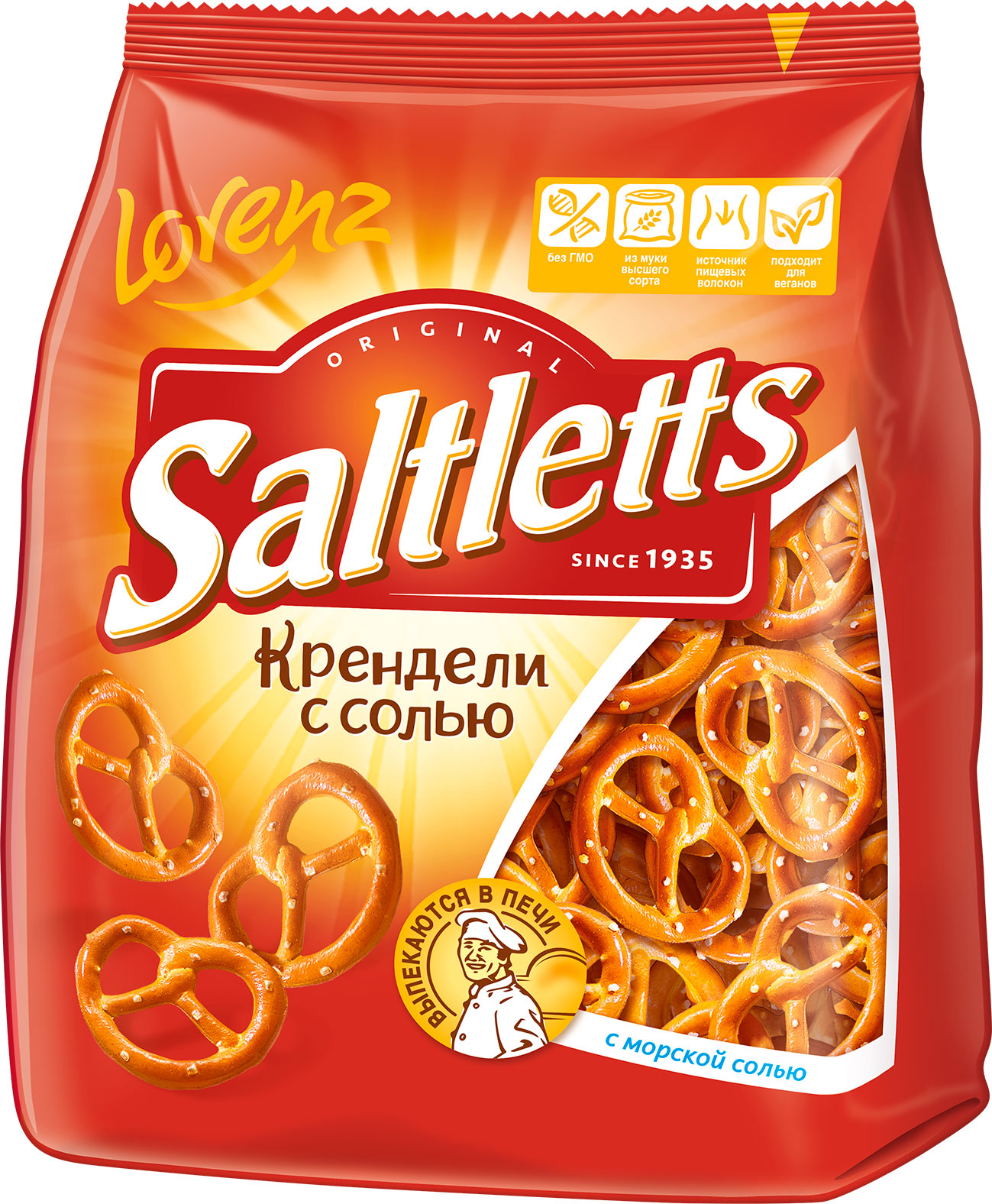 

Крендели с солью Saltletts классические