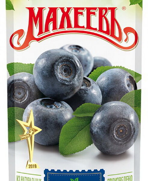 Джем черничный Махеевъ дой-пакет с доз вес 300г