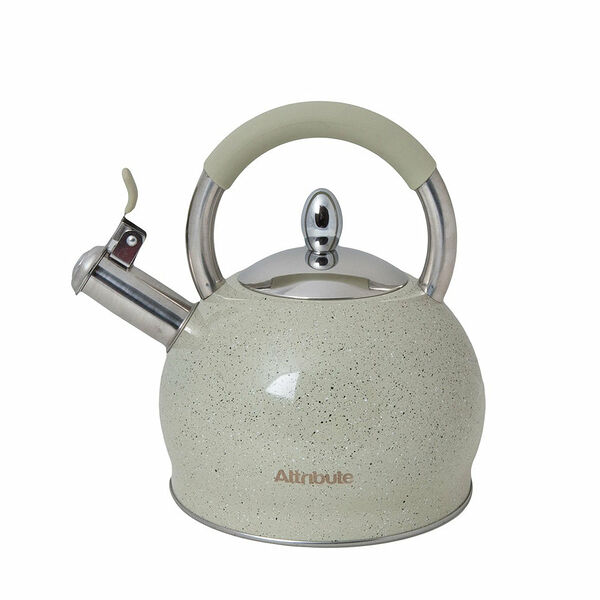 Чайник со свистком Stone Attribute Tea, зеленый, 3 л