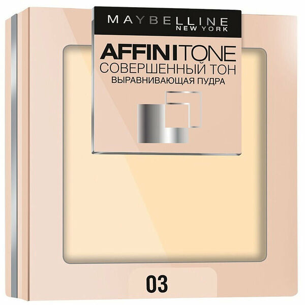 Maybelline New York Пудра для лица Affinitone Compact Powder 03