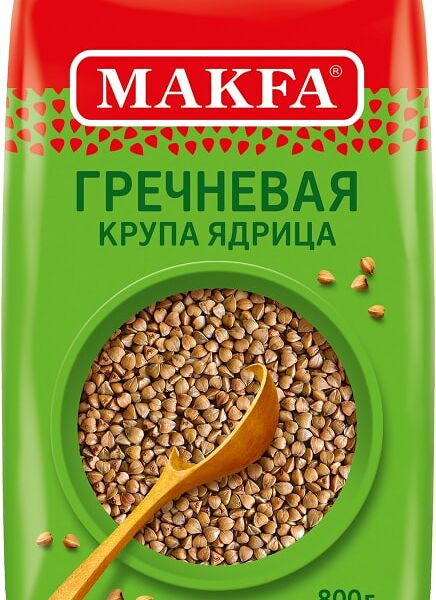 Крупа Makfa Гречневая ядрица 800г