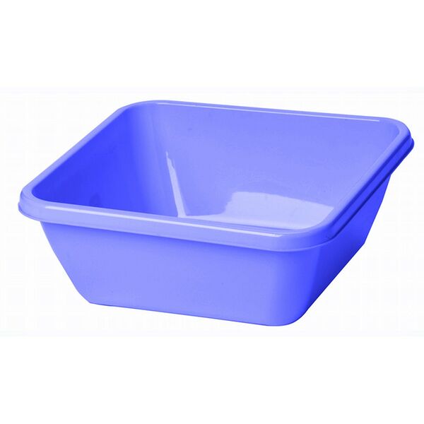 Таз IDEA, квадратный, сиреневый, пластик, 8л