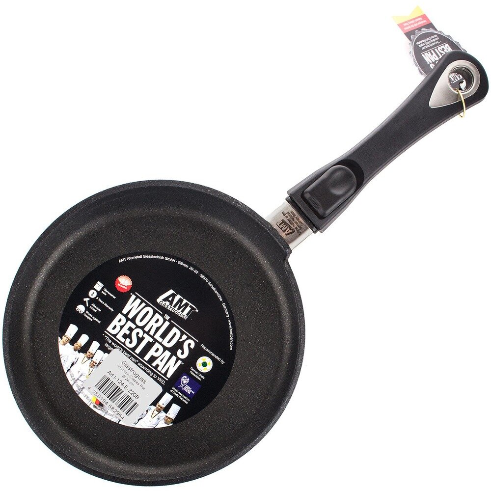 

Сковорода Amt Frying pans titan блинная со съемной ручкой 24 см