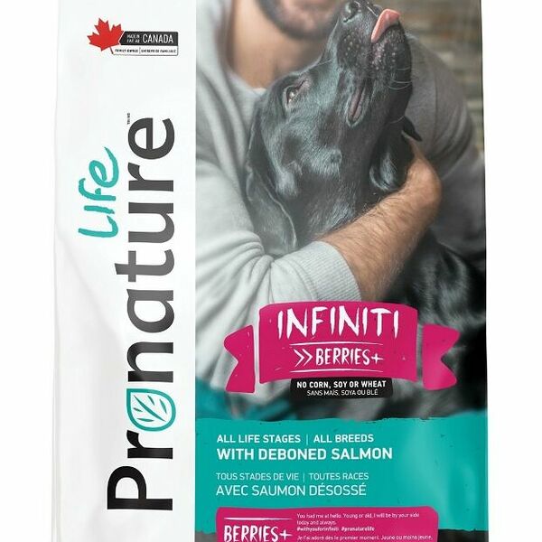 Сухой корм Pronature Life для щенков и собак всех возрастов, с мясом лосося