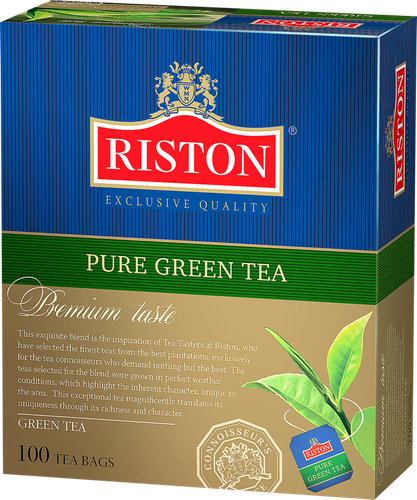 

Чай зеленый RISTON байховый, 100х2г