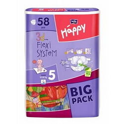 Подгузники для детей гиг. Bella Baby Happy Mega вес 58