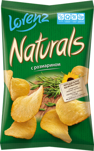 

Чипсы картофельные Lorenz Naturals с розмарином 100 г