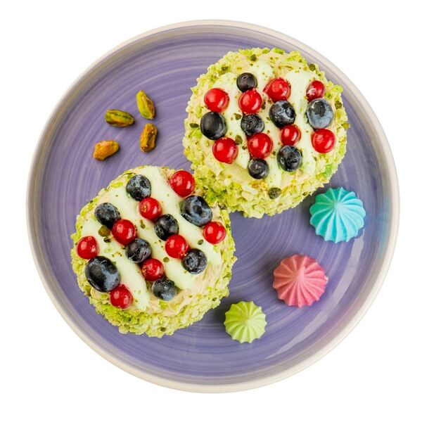 Пирожное безе фисташковое Азбука Вкуса 115 г 