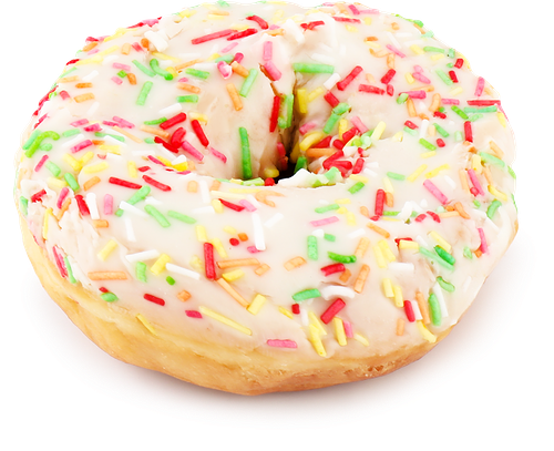 Донат ЛЕНТА FRESH глазированный с ароматом ванили