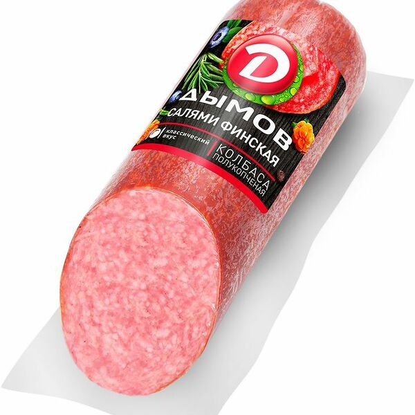 Колбаса полукопченая Дымов Салями Финская 330г
