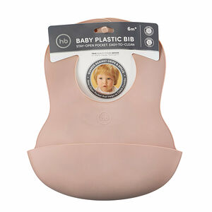 Нагрудник Happy Baby Basic пластиковый, в ассортименте 1 шт.