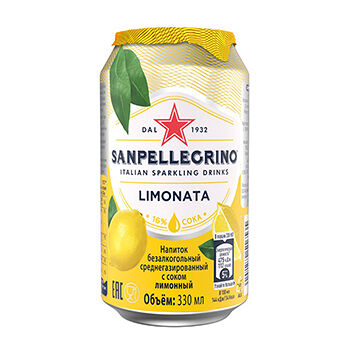 Напиток газированный Lemonata, Sanpellegrino 0.33 л, Италия