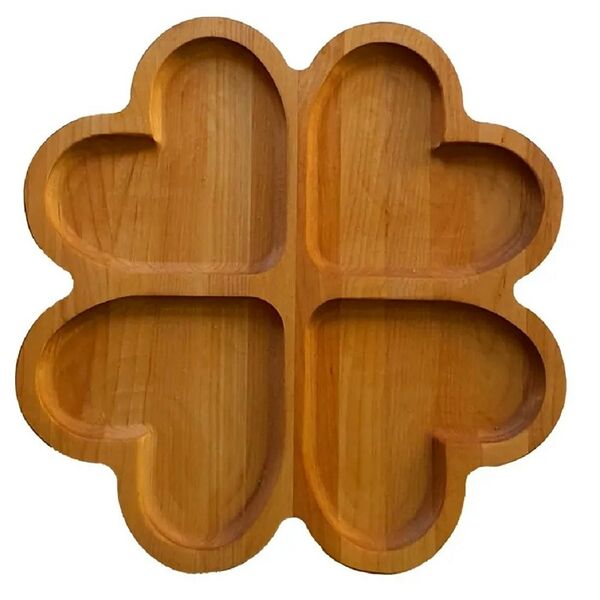 Менажница Harmonia Клевер, 23 см, дерево