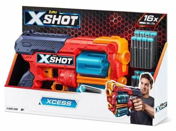 Бластер Zuru X-Shot Ексель Иксес ТК-12