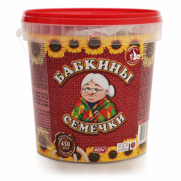 Семечки подсолнечника жареные ТМ Бабкины семечки