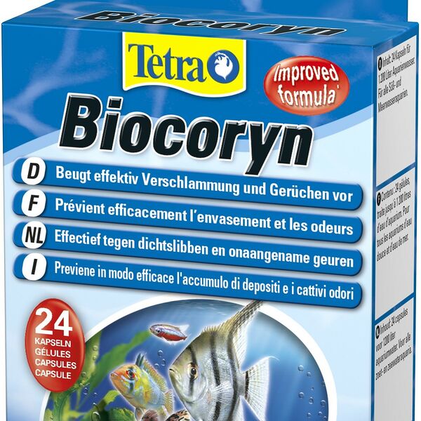 Tetra Biocoryn кондиционер для разложения органики (капсулы) 12 шт.