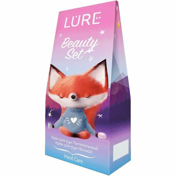 Набор подарочный Lure Крем для рук Питательный, + Крем для рук Ночной