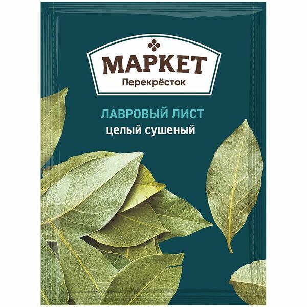 Лист лавровый целый сушёный Маркет Перекрёсток 5 г