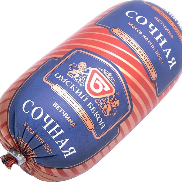 Ветчина Омский бекон Сочная