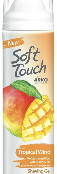 Гель для бритья Arko Тропическая свежесть Soft Touch, 200 мл