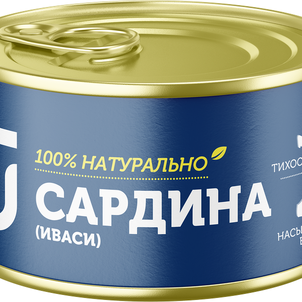 Сардина Магнит Иваси тихоокеанская натуральная
