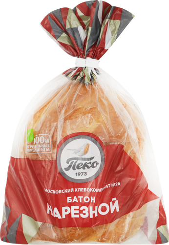 

Батон Пеко нарезной в нарезке 200 г