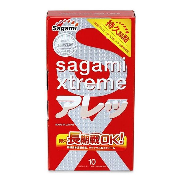 Презервативы Sagami Xtreme Feel латексные 10шт Япония