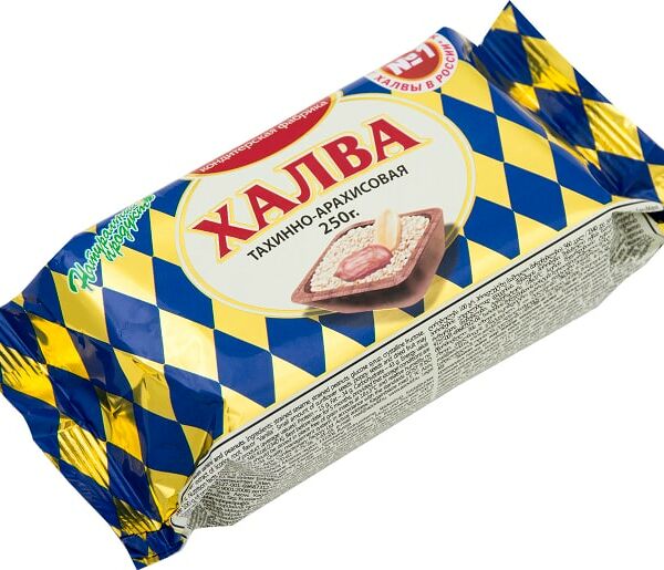 Халва Азовская КФ Тахинно-арахисовая 250г
