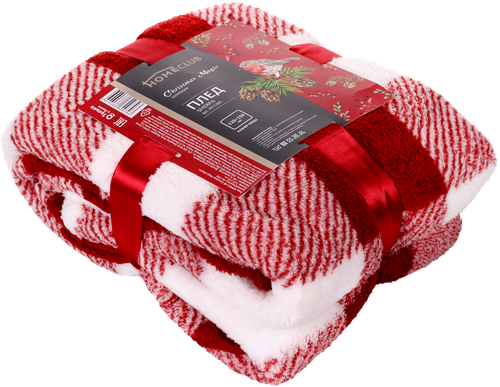 

Плед Homeclub Christmas Magic 120x150 см шерпа с принтом, Арт. WI-CM5
