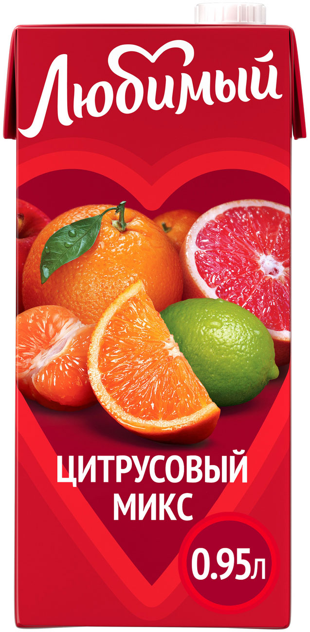

Напиток Любимый Цитрусовый микс
