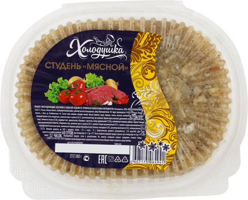 

Студень Холодушка Мясной 380 г