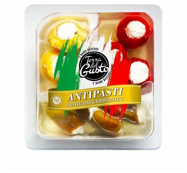 Антипасти Сицилийский микс Terra del Gusto